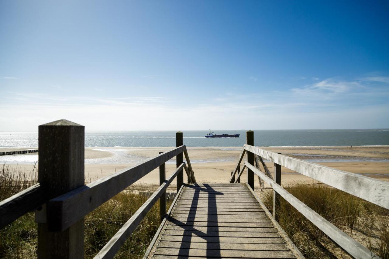 Luxe Kamer Aan Zee Zoutelande Exterior photo